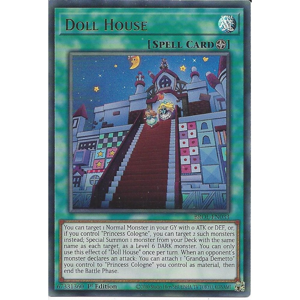 Yu-Gi-Oh! TCG Doll House BROL-EN033 (1st Edition)