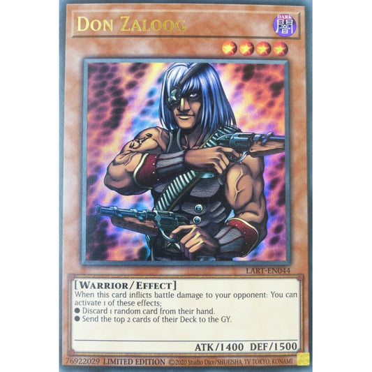 Yu-Gi-Oh! TCG Don Zaloog LART-EN044 (Lost Art Promo, Sealed)