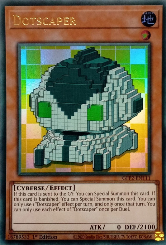 Yu-Gi-Oh! TCG Dotscaper GFP2-EN111 (1st Edition)