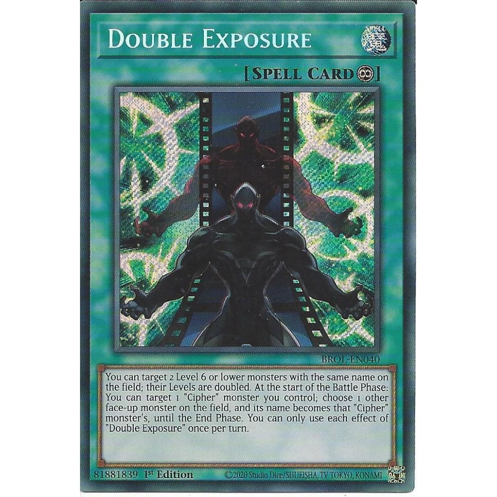 Yu-Gi-Oh! TCG Double Exposure BROL-EN040 (1st Edition)