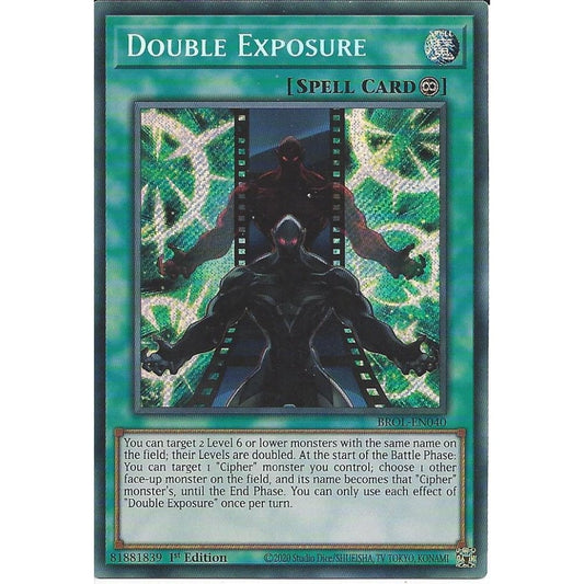 Yu-Gi-Oh! TCG Double Exposure BROL-EN040 (1st Edition)