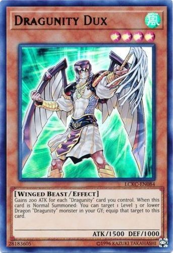Yu-Gi-Oh! TCG Dragunity Dux LCKC-EN054 (1st Edition)