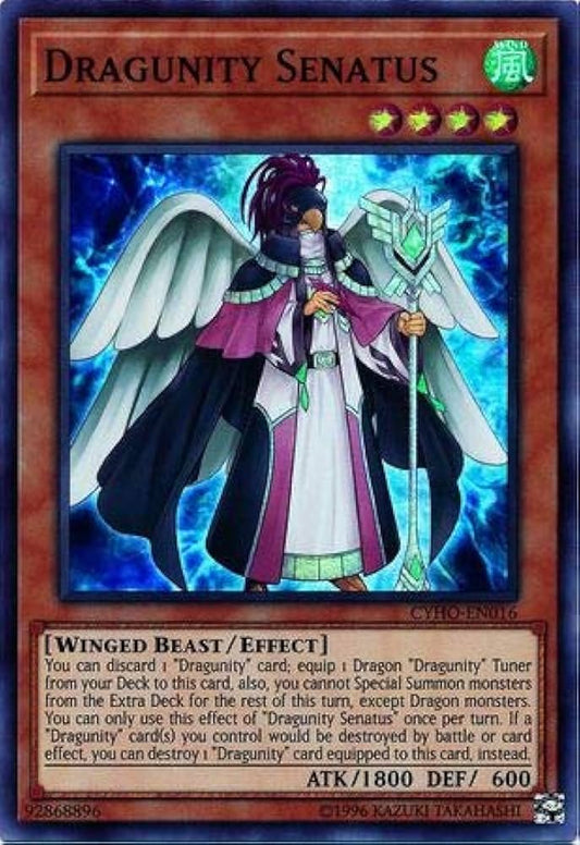 Yu-Gi-Oh! TCG Dragunity Senatus CYHO-EN016 (Unlimited Edition)
