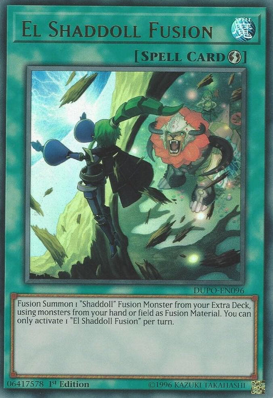 Yu-Gi-Oh! TCG El Shaddoll Fusion DUPO-EN096 (1st Edition)