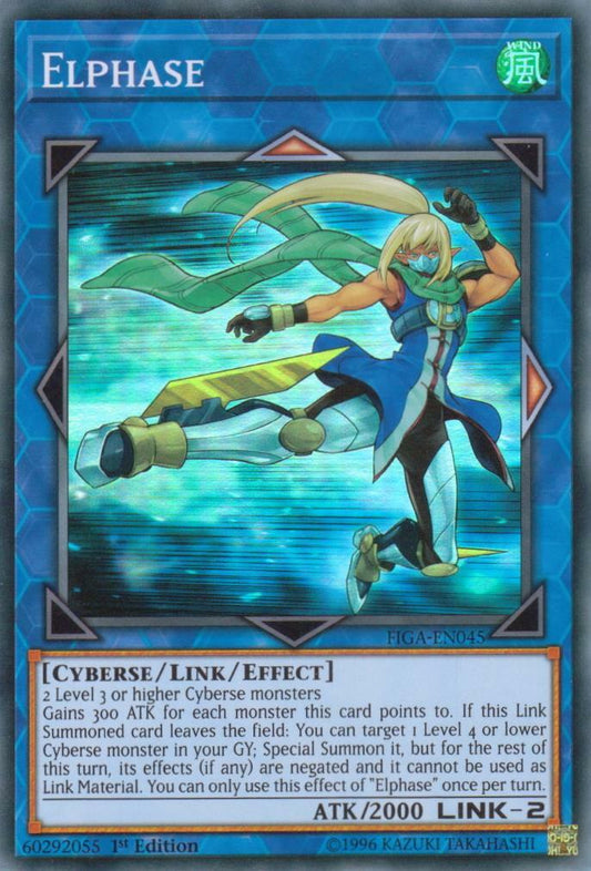 Yu-Gi-Oh! TCG Elphase FIGA-EN045 (1st Edition)