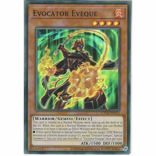 Yu-Gi-Oh! TCG Evocator Eveque TOCH-EN015 (Unlimited Edition)