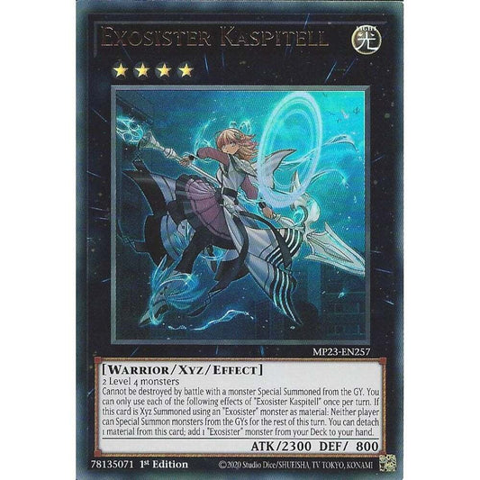 Yu-Gi-Oh! TCG Exosister Kaspitell MP23-EN257 (1st Edition)