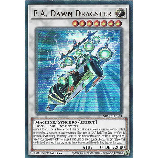 Yu-Gi-Oh! TCG F.A.Dawn Dragster MP25-EN284 (1st Edition)