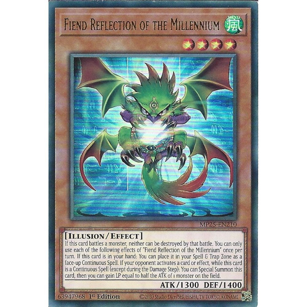 Yu-Gi-Oh! TCG Fiend Reflection of the Millenium MP25-EN210 (1st Edition)