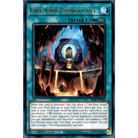 Yu-Gi-Oh! TCG Fire King Sanctuary SR14-EN024 (Unlimited Edition)