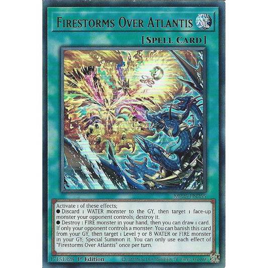Yu-Gi-Oh! TCG Firestorms Over Atlantis MP25-EN255 (1st Edition)