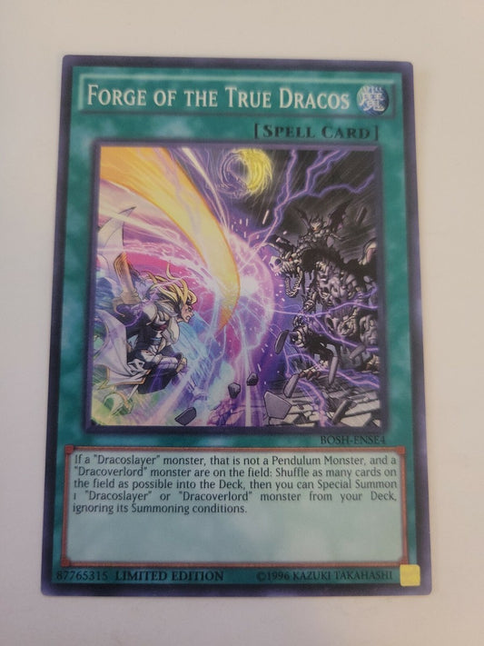 Yu-Gi-Oh! TCG Forge of the True Dracos BOSH-ENSE4 (Limited Edition)