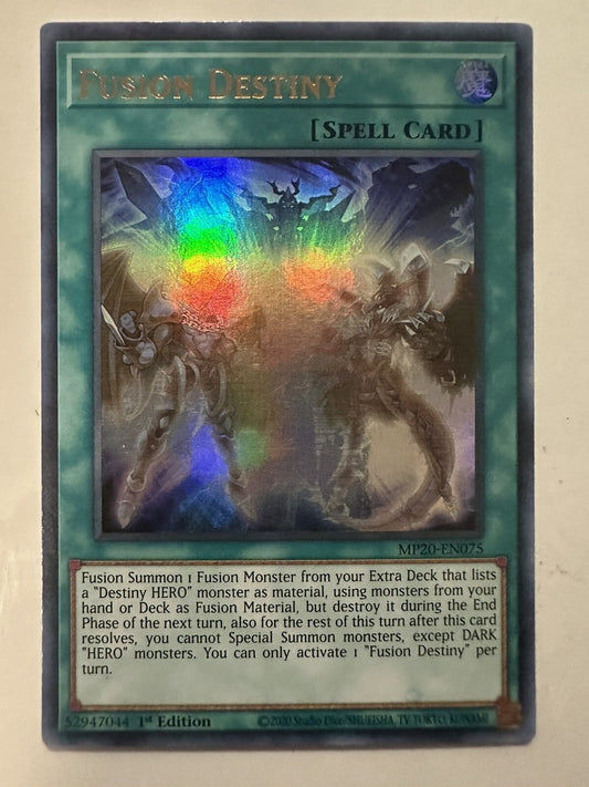 Yu-Gi-Oh! TCG Fusion Destiny MP20-EN075 (1st Edition)
