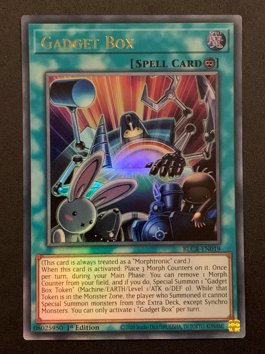 Yu-Gi-Oh! TCG Gadget Box BLCR-EN019 (1st Edition)