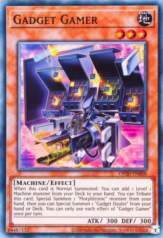 Yu-Gi-Oh! TCG Gadget Gamer OP20-EN008 (OTS Promo)