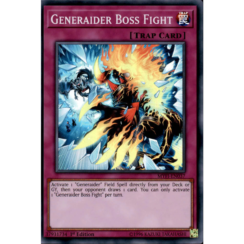 Yu-Gi-Oh! TCG Generaider Boss Fight MYFI-EN037 (1st Edition)