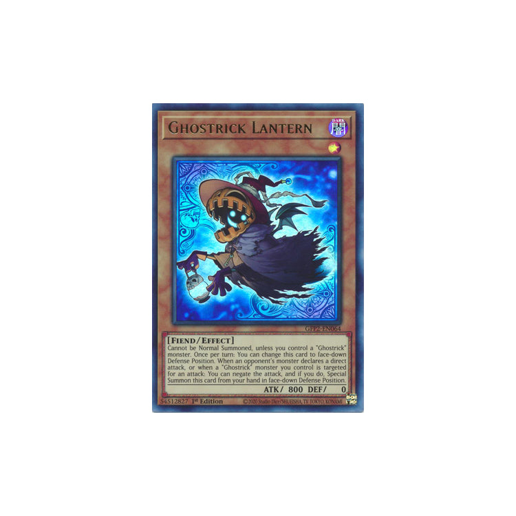 Yu-Gi-Oh! TCG Ghostrick Lantern GFP2-EN064 (1st Edition)