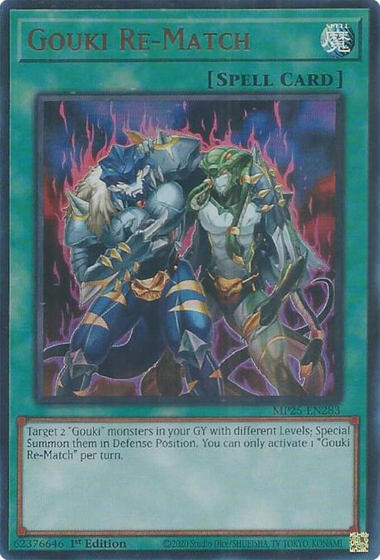 Yu-Gi-Oh! TCG Gouki Re-Match MP25-EN283 (1st Edition)