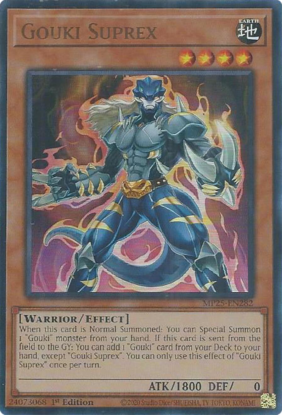 Yu-Gi-Oh! TCG Gouki Suprex MP25-EN282 (1st Edition)