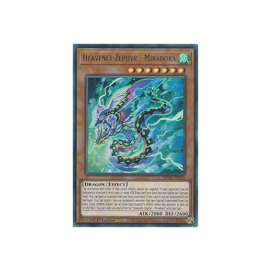 Yu-Gi-Oh! TCG Heavenly Zephyr - Miradora MP22-EN016 (1st Edition)