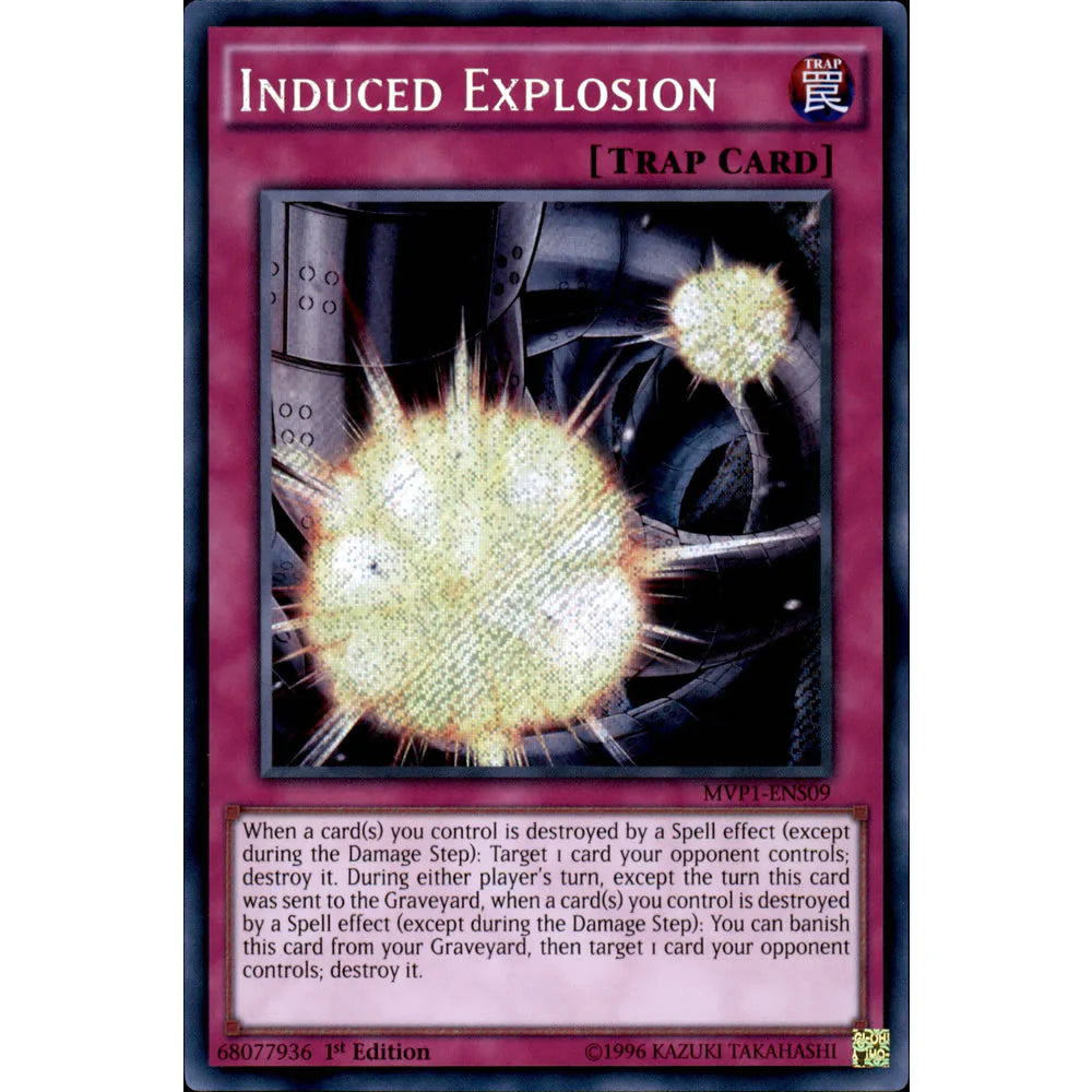 Yu-Gi-Oh! TCG Induced Explosion MVP1-ENS09 (1st Edition)