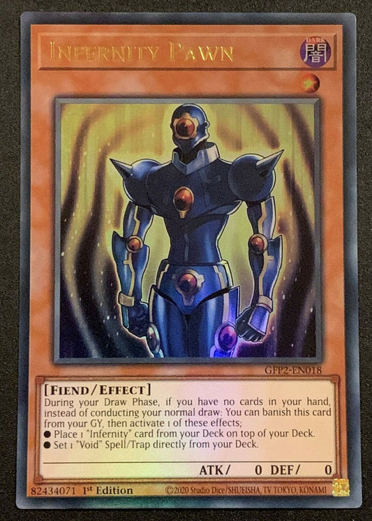 Yu-Gi-Oh! TCG Infernity Pawn GFP2-EN018 (1st Edition)