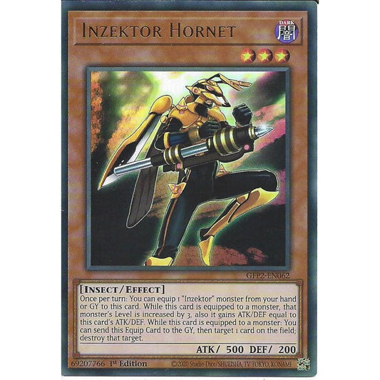 Yu-Gi-Oh! TCG Inzektor Hornet GFP2-EN062 (1st Edition)
