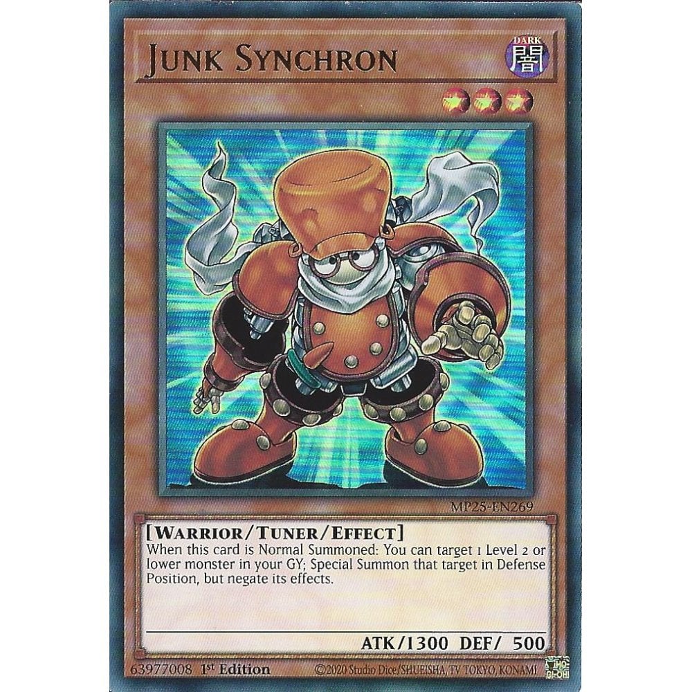 Yu-Gi-Oh! TCG Junk Synchron MP25-EN269 (1st Edition)