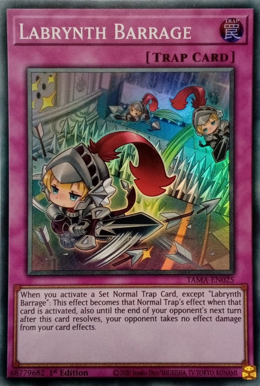 Yu-Gi-Oh! TCG Labrynth Barrage TAMA-EN025 (1st Edition)
