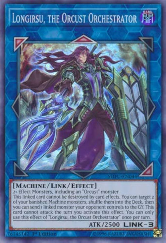 Yu-Gi-Oh! TCG Longirsu, the Orcust Orchestrator SOFU-EN044 (1st Edition)