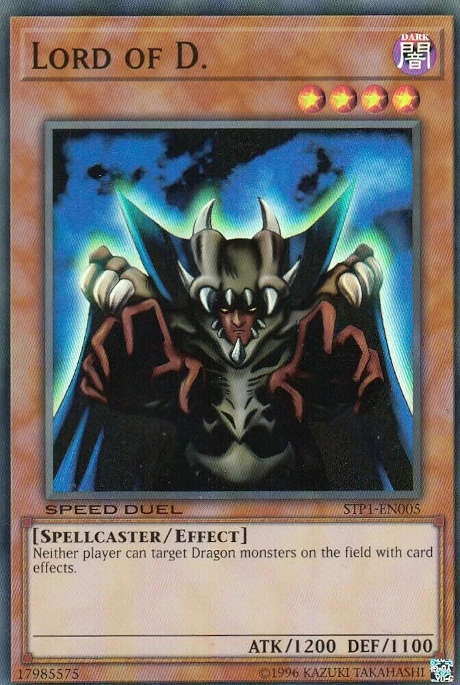 Yu-Gi-Oh! TCG Lord of D. STP1-EN005 (Speed Duel)