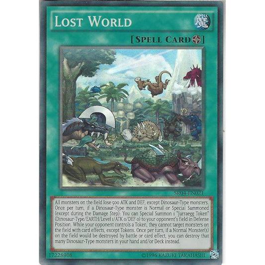 Yu-Gi-Oh! TCG Lost World SR04-EN021 (Unlimited Edition)