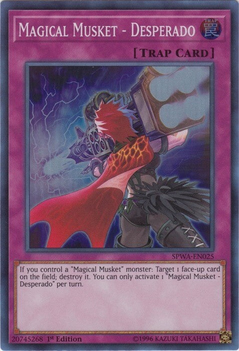 Yu-Gi-Oh! TCG Magical Musket - Desperado SPWA-EN025 (1st Edition)