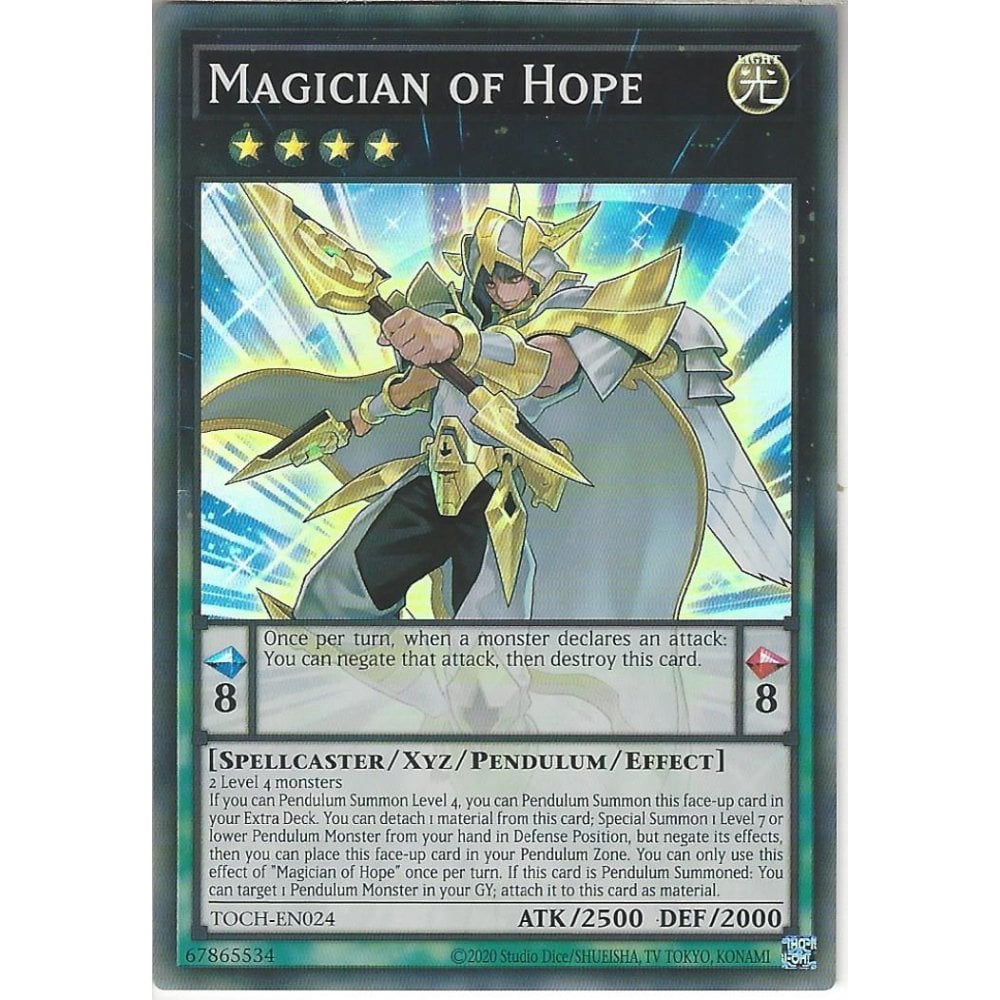 Yu-Gi-Oh! TCG Magician of Hope TOCH-EN024 (Unlimited Edition)