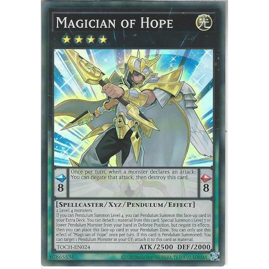 Yu-Gi-Oh! TCG Magician of Hope TOCH-EN024 (Unlimited Edition)