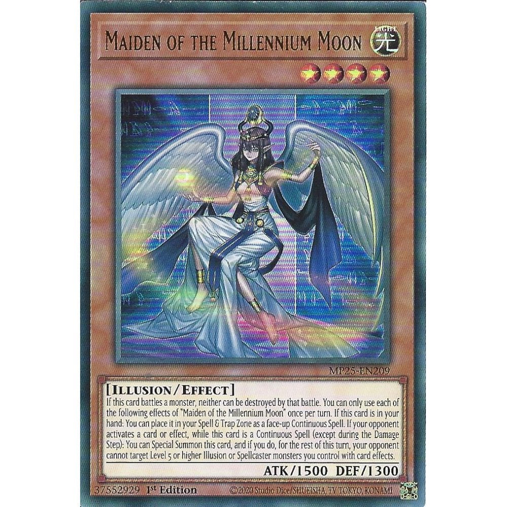 Yu-Gi-Oh! TCG Maiden of the Millennium Moon MP25-EN209 (1st Edition)