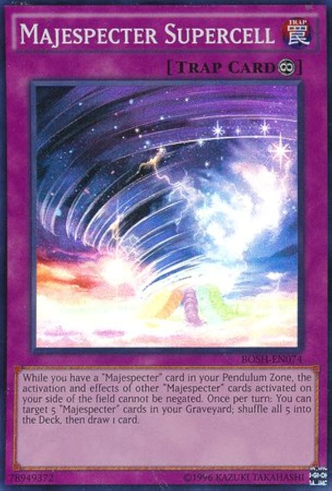 Yu-Gi-Oh! TCG Majespecter Supercell BOSH-EN074 (Unlimited Edition)