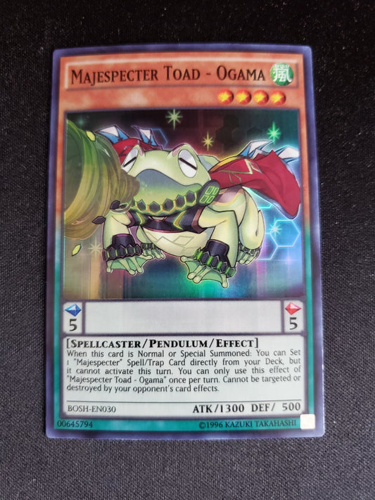 Yu-Gi-Oh! TCG Majespecter Toad - Ogama BOSH-EN030 (Unlimited Edition)