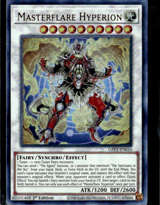 Yu-Gi-Oh! TCG Masterflare Hyperion GFP2-EN010 (1st Edition)