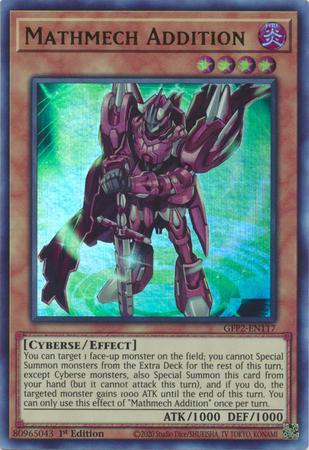 Yu-Gi-Oh! TCG Mathmech Addition GFP2-EN117 (1st Edition)