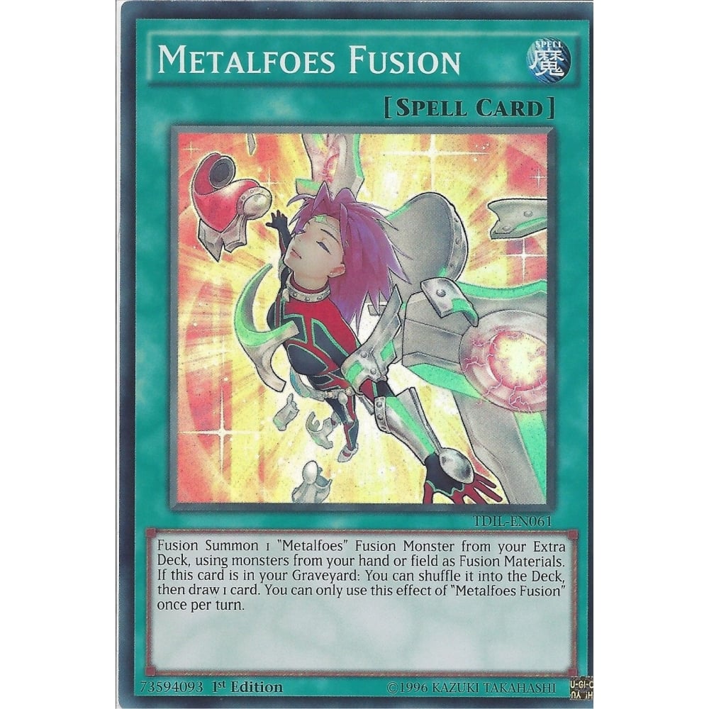 Yu-Gi-Oh! TCG Metalfoes Fusion TDIL-EN061 (1st Edition)