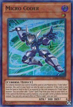 Yu-Gi-Oh! TCG Micro Coder LOD2-EN002 (Unlimited Edition)