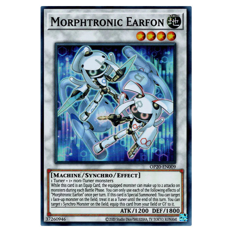 Yu-Gi-Oh! TCG Morphtronic Earfon OP20-EN009 (OTS Promo)
