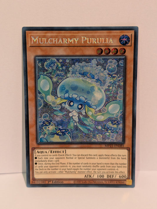Yu-Gi-Oh! TCG Mulcharmy Purulia MP25-EN085 (1st Edition)