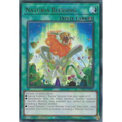 Yu-Gi-Oh! TCG Naturia Blessing MP23-EN204 (1st Edition)