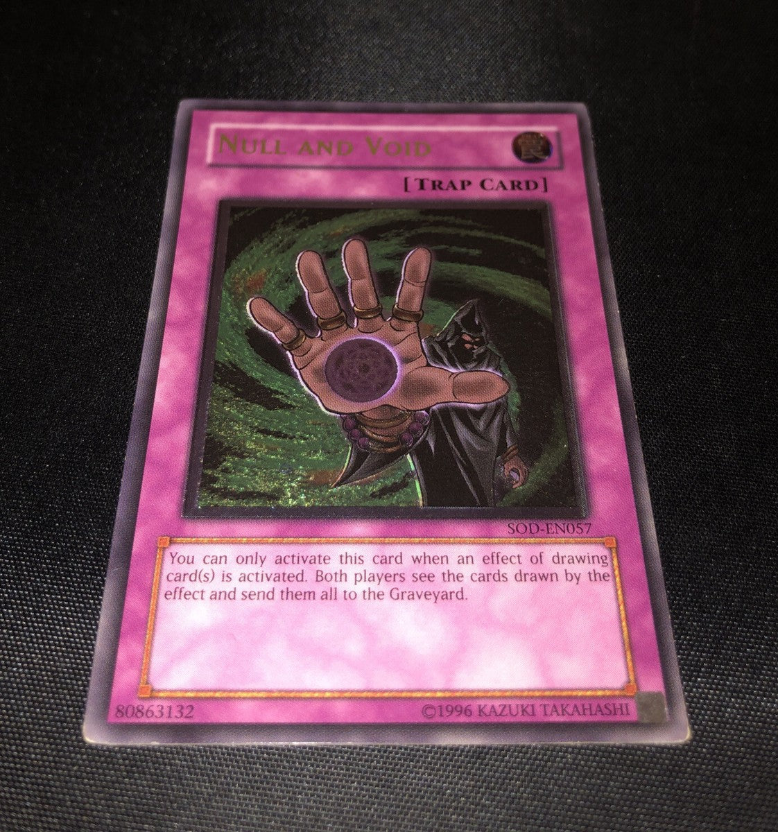 Yu-Gi-Oh! TCG Null and Void SOD-EN057 (Unlimited Edition, Ultimate Rare)