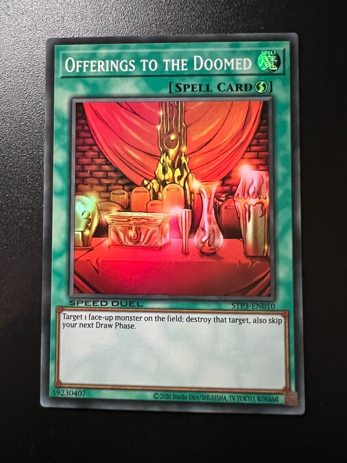 Yu-Gi-Oh! TCG Offerings to the Doomed STP3-EN010 (Speed Duel)