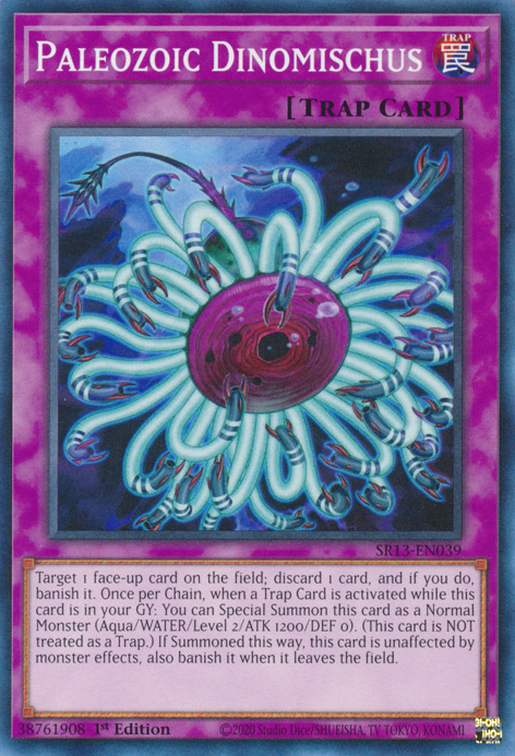Yu-Gi-Oh! TCG Paleozoic Dinomischus OP07-EN011 (OTS Promo)