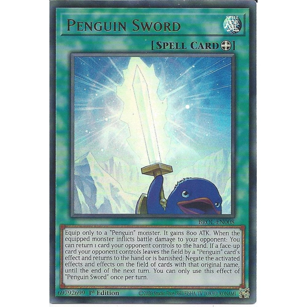 Yu-Gi-Oh! TCG Penguin Sword BROL-EN008 (1st Edition)
