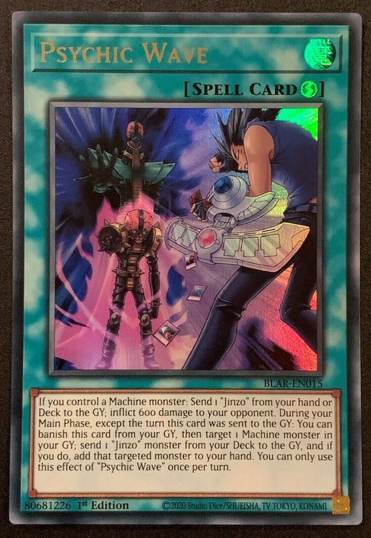 Yu-Gi-Oh! TCG Psychic Wave BLAR-EN015 (1st Edition)